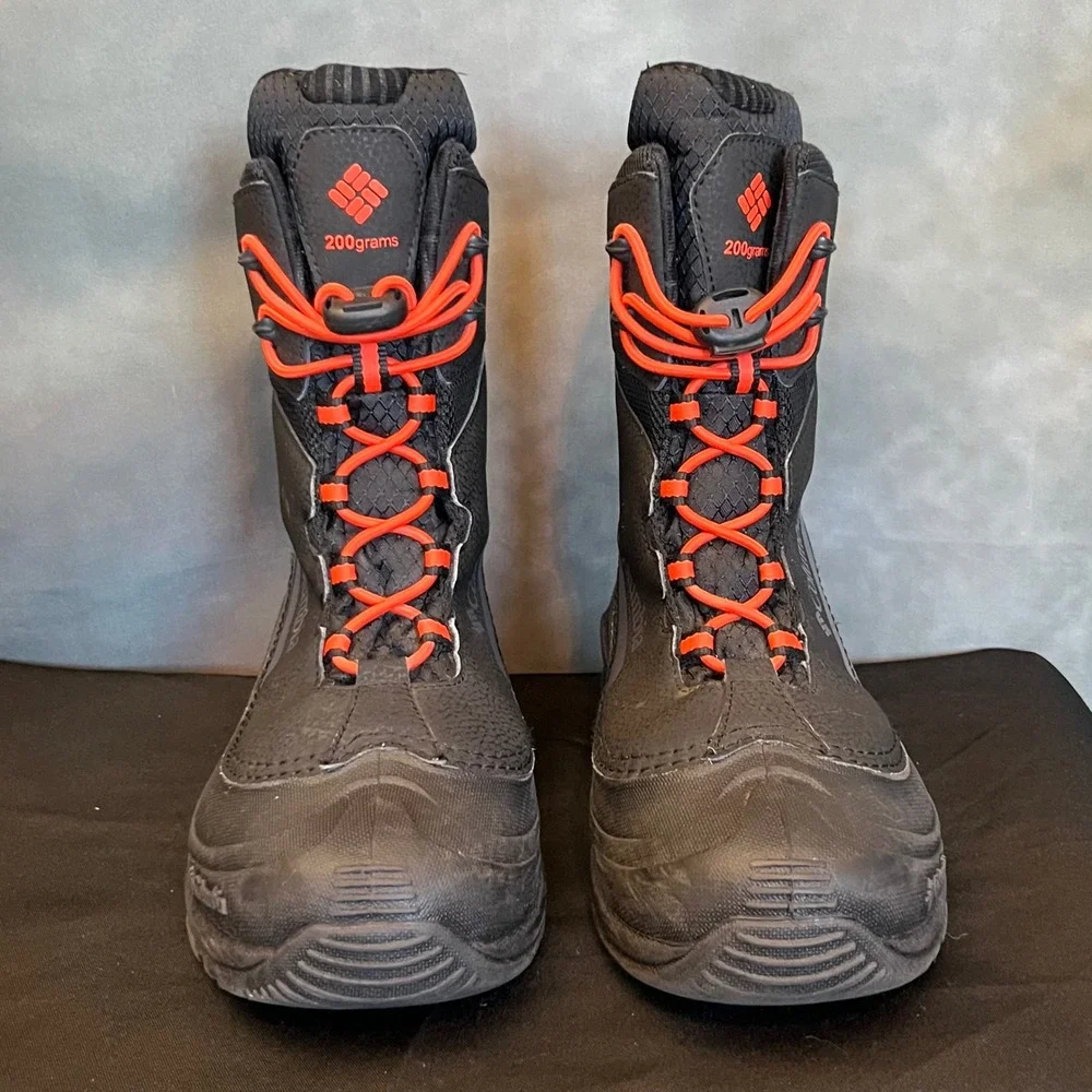 Columbia Bugaboot IV Waterproof Insulated Winter Snow Boots Boys Size 6‎